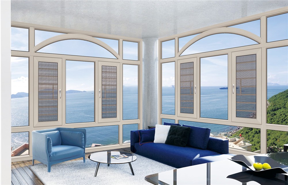 120断桥平框窗纱一体-GT19003